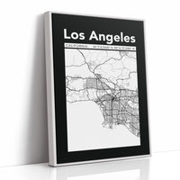 Los Angeles, Mapped in Black