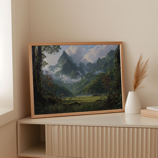 Ancient Peaks Hold Paradise Valley