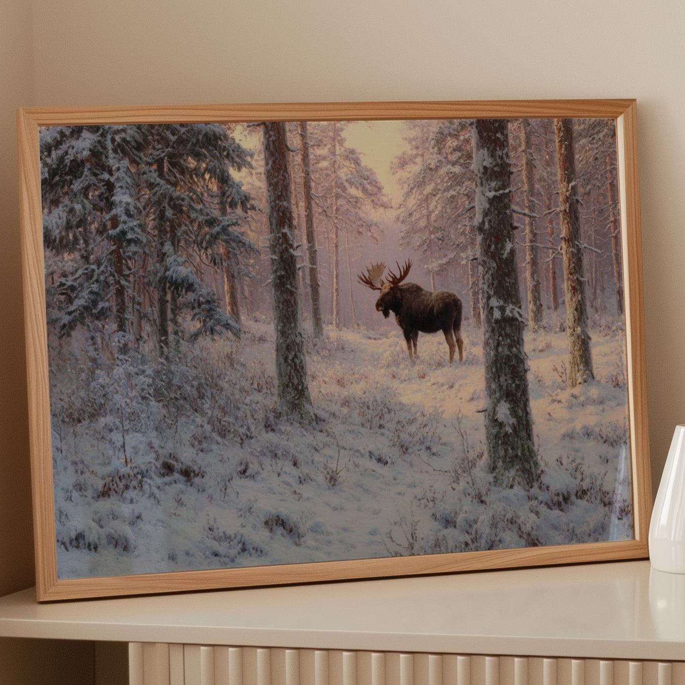 Winter's Light Finds Northern King