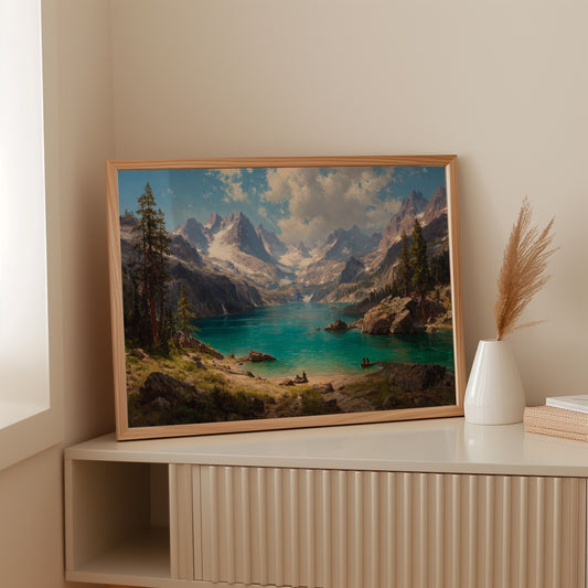 Alpine Waters Hold Summer's Promise