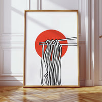 Noodles Dance Against Rising Sun