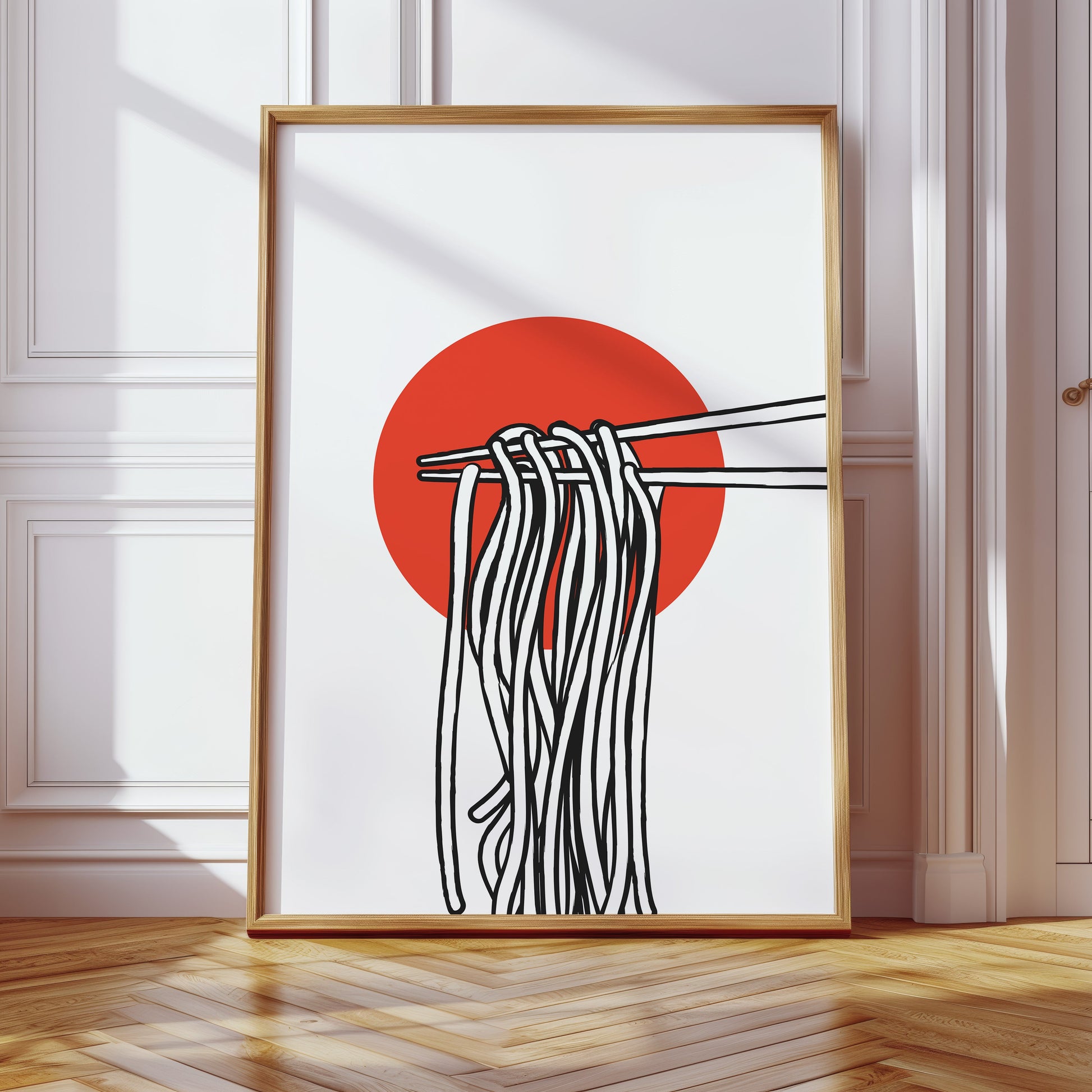 Noodles Dance Against Rising Sun