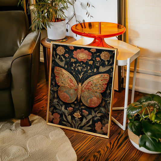 Embroidered Wings of a Forgotten Garden