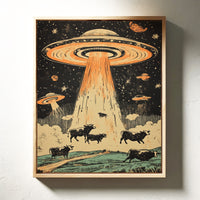 Cattle Abduction Under the Stars