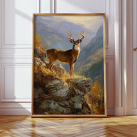 Autumn Light Crowns Mountain King