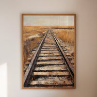 Nowhere Track Through the Open Plains