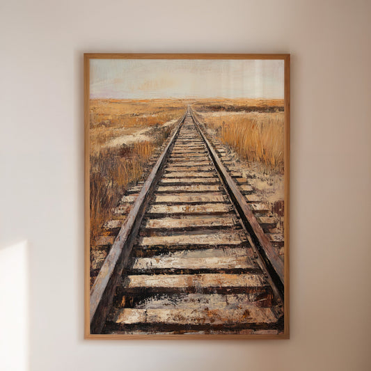 Nowhere Track Through the Open Plains