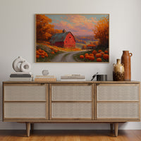 Harvest Road to Autumn's Embrace