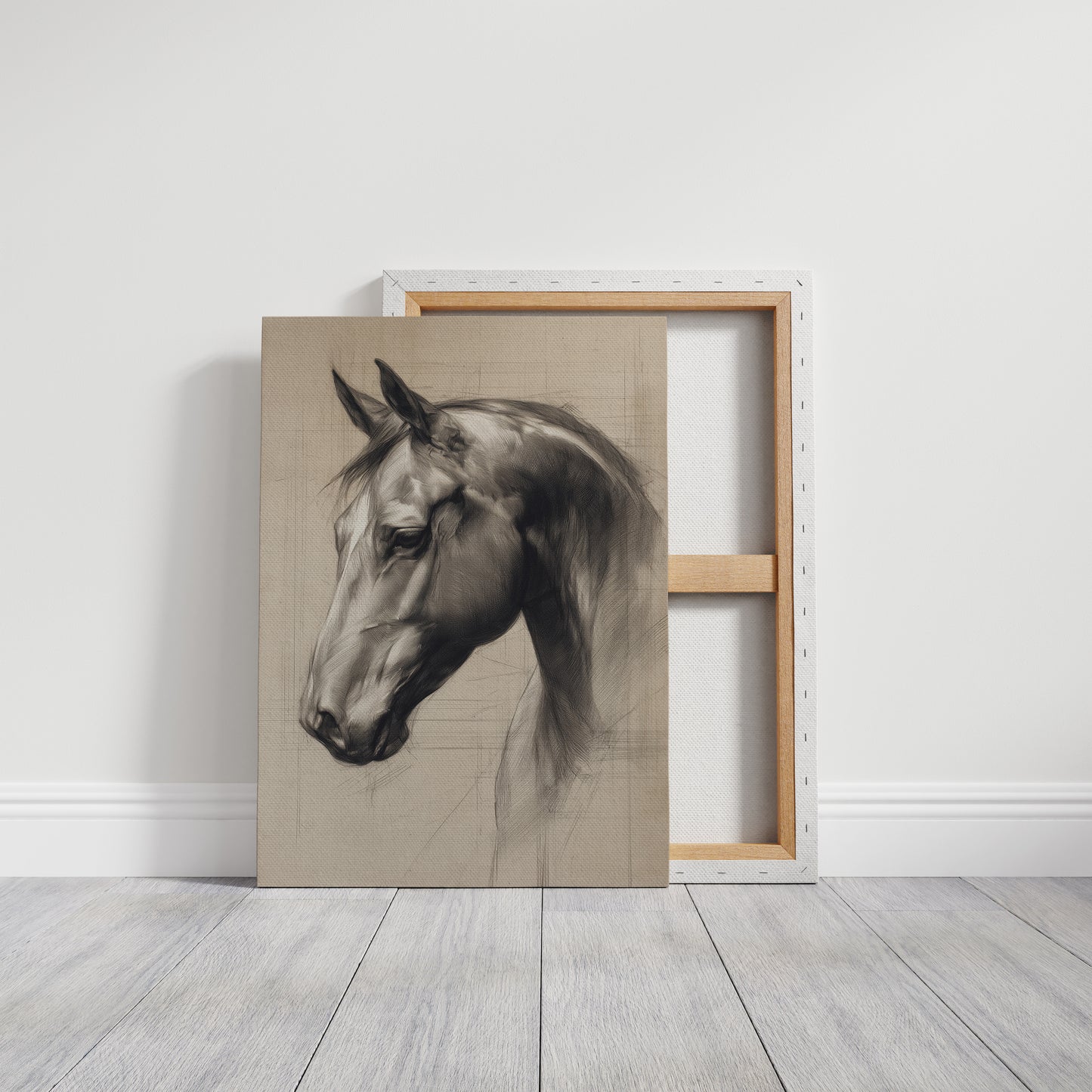 Noble Silence: Equine Elegance