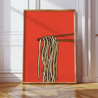 Noodles Dance Their Simple Symphony