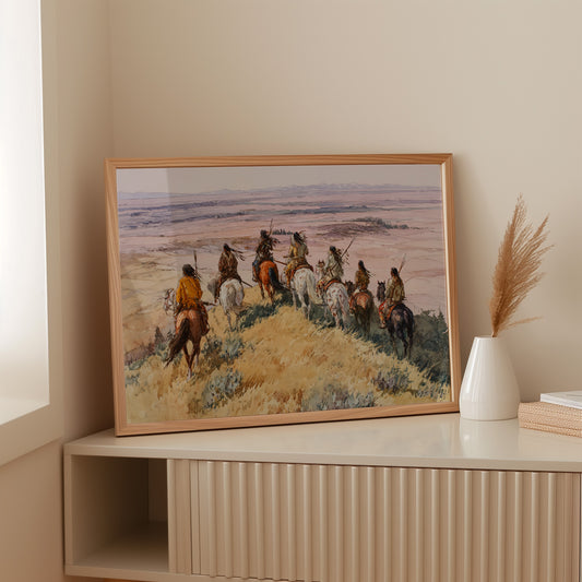 Riders Follow Ancient Prairie Winds