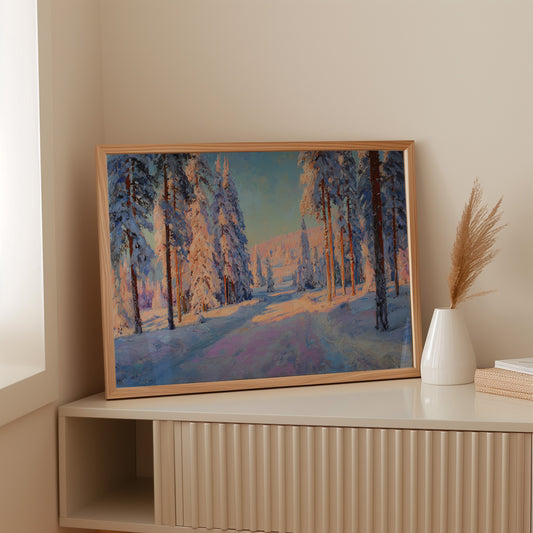 Winter Paints The Forest Rose