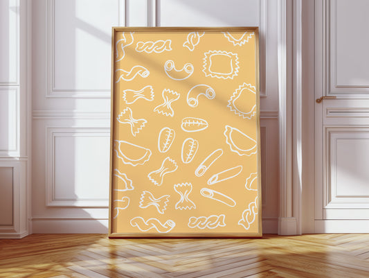 Pasta Dances On Peach Clouds