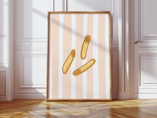 Breadsticks Dance On Blush Stripes