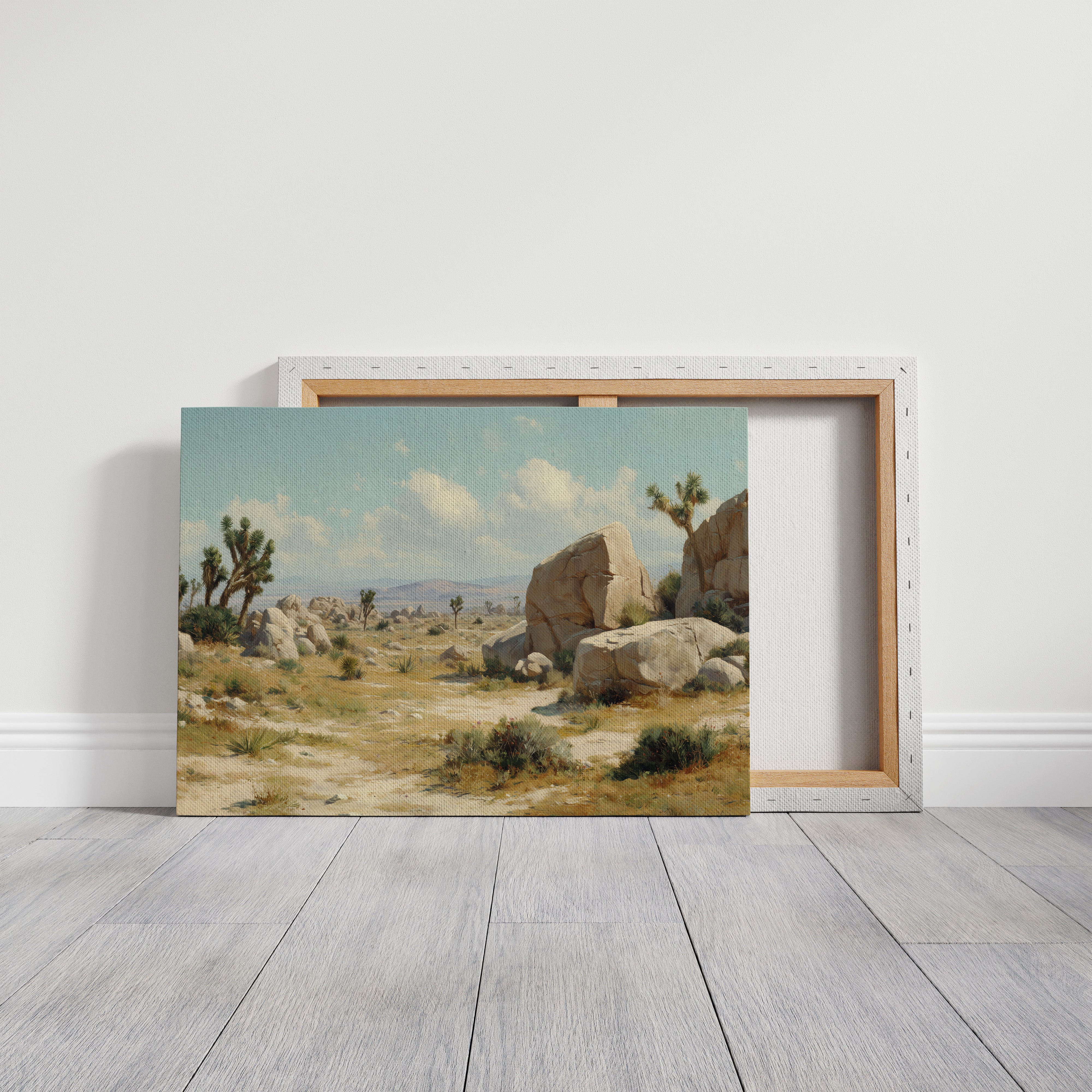 Joshua Trees Stand Through Endless Noon