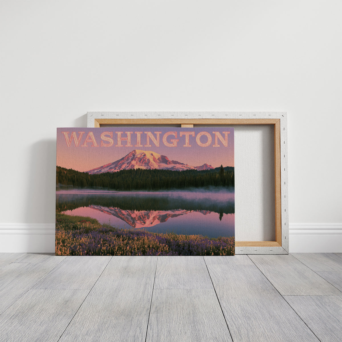 Washington Rainier Reflection