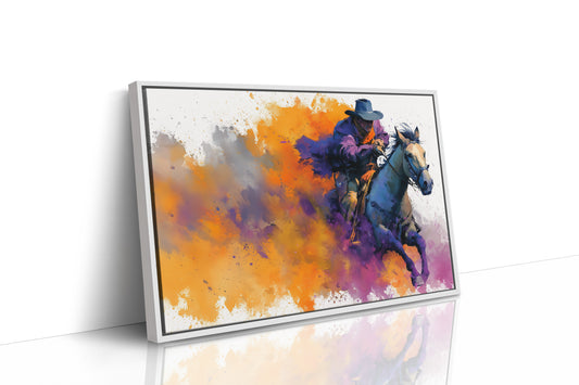 Cowboy in Full Color Burst