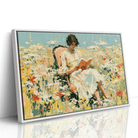 Reading Among the Wildflowers