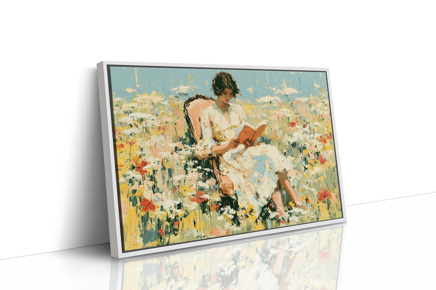 Reading Among the Wildflowers