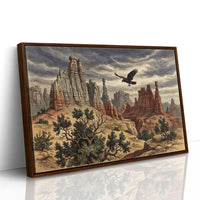 Raven Over the Red Spires