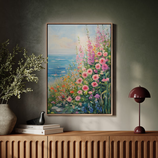 Where Colors Dance By the Sea