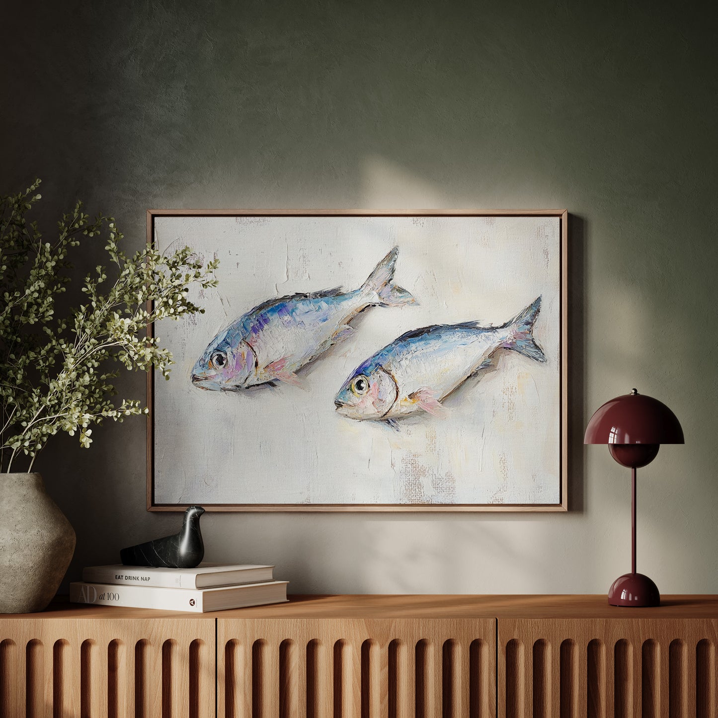 Silver Fish Dance Through Morning Light