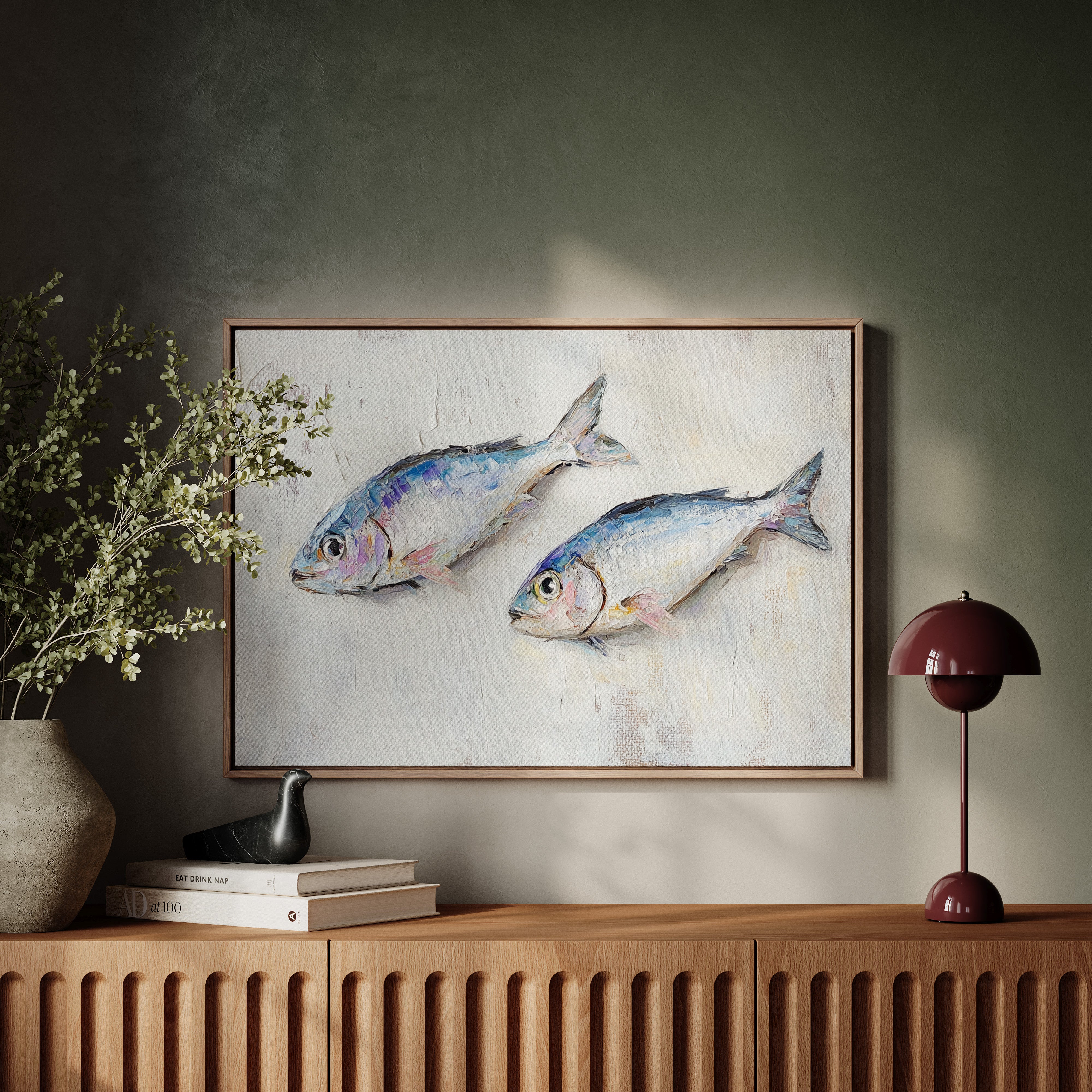 Silver Fish Dance Through Morning Light