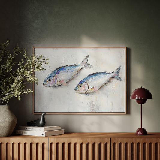 Silver Fish Dance Through Morning Light