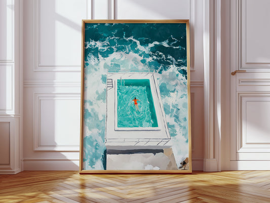 Ocean Pool Catches Summer's Float
