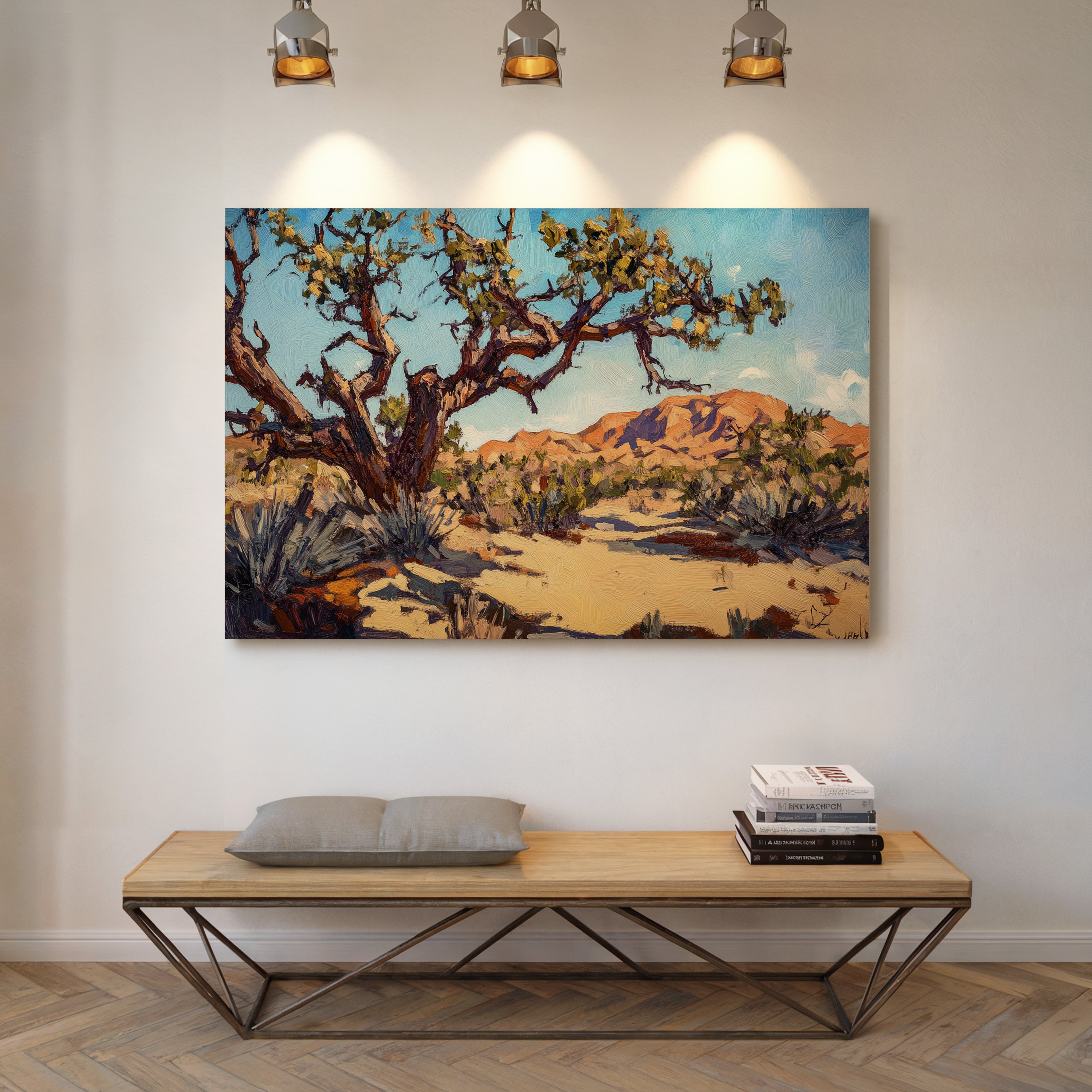 Twisted Shade in Joshua Sky