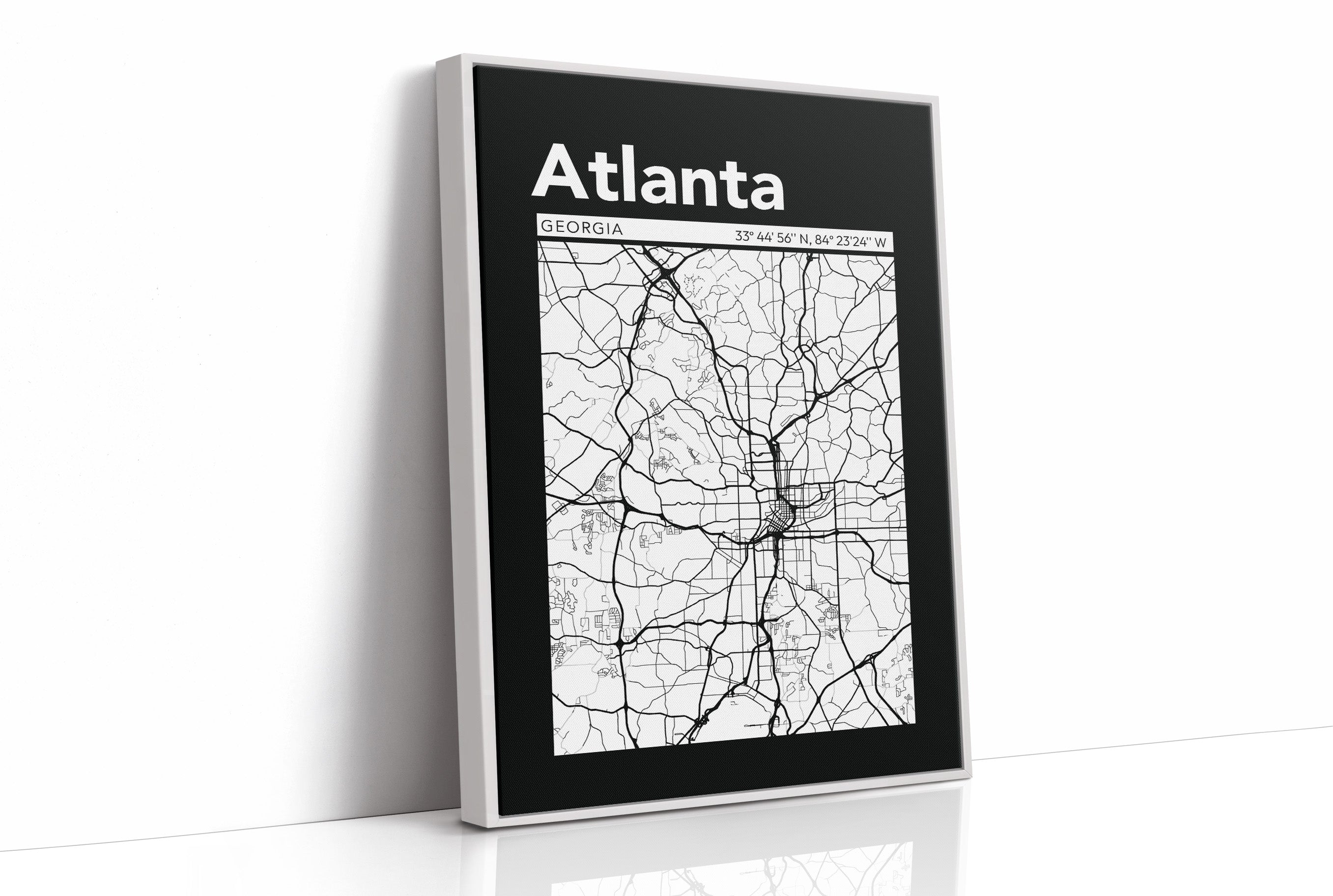 Atlanta, Mapped in Black