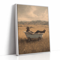 Resting Where The Prairie Ends
