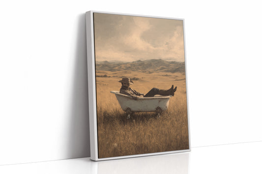 Resting Where The Prairie Ends