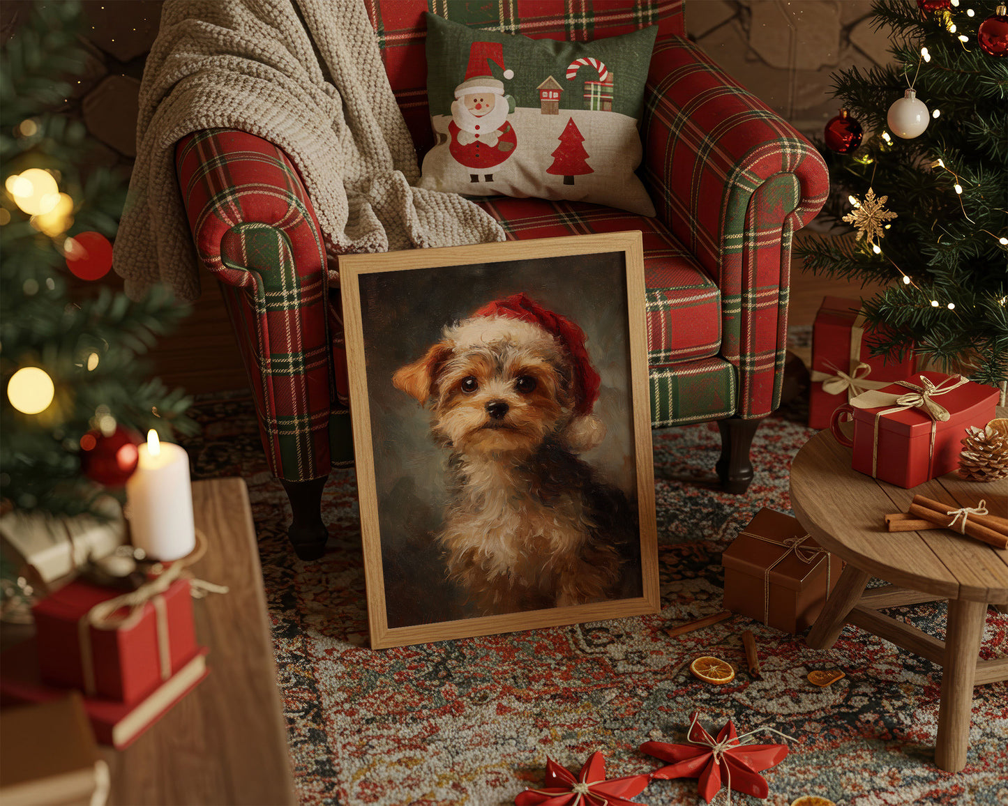 Little Yorkie's First Christmas Tale