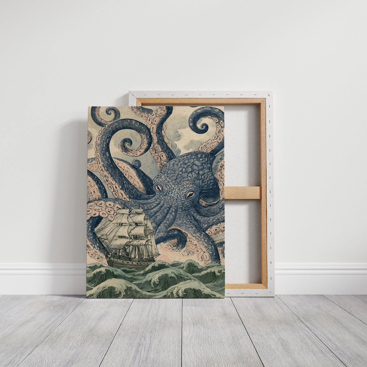 Kraken Versus Tall Ship