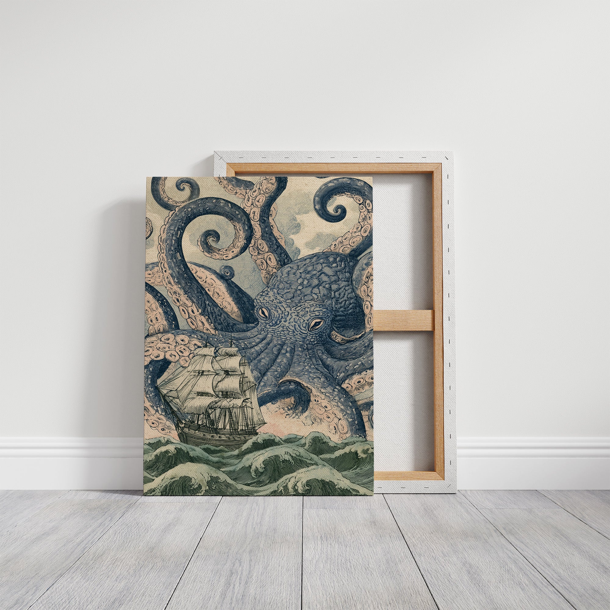 Kraken Versus Tall Ship