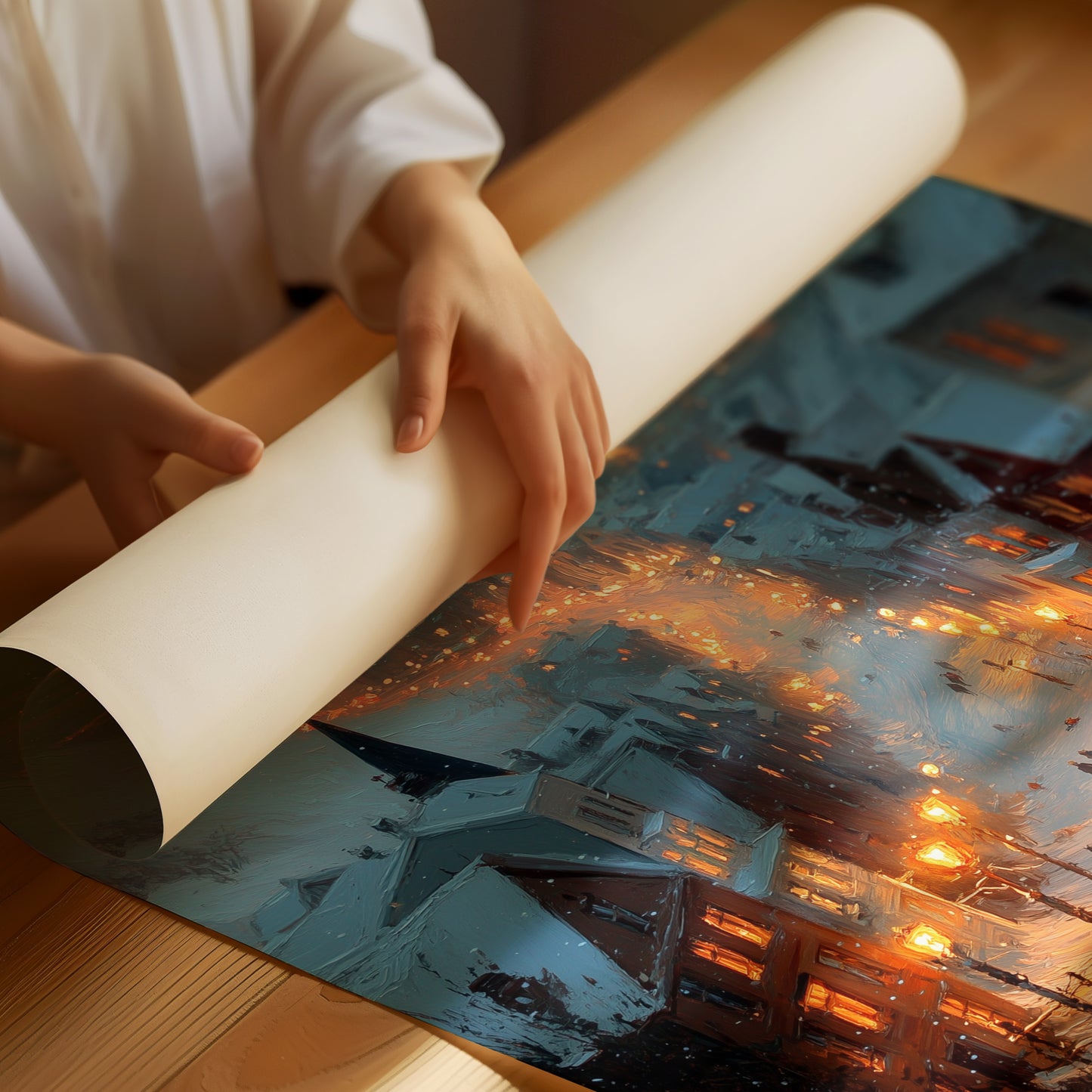 Lamplight Down the Hill