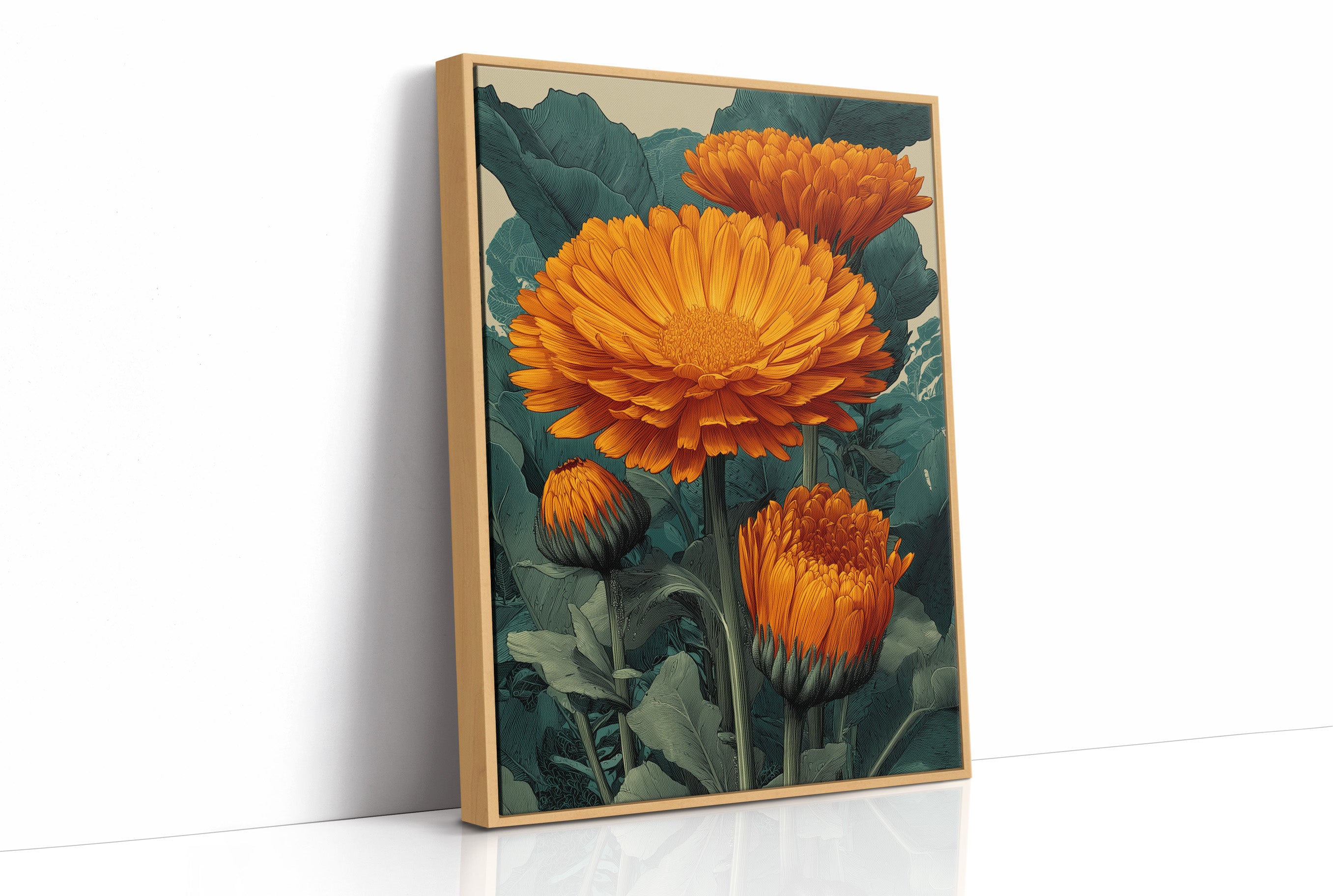 Marigolds at Every Stage
