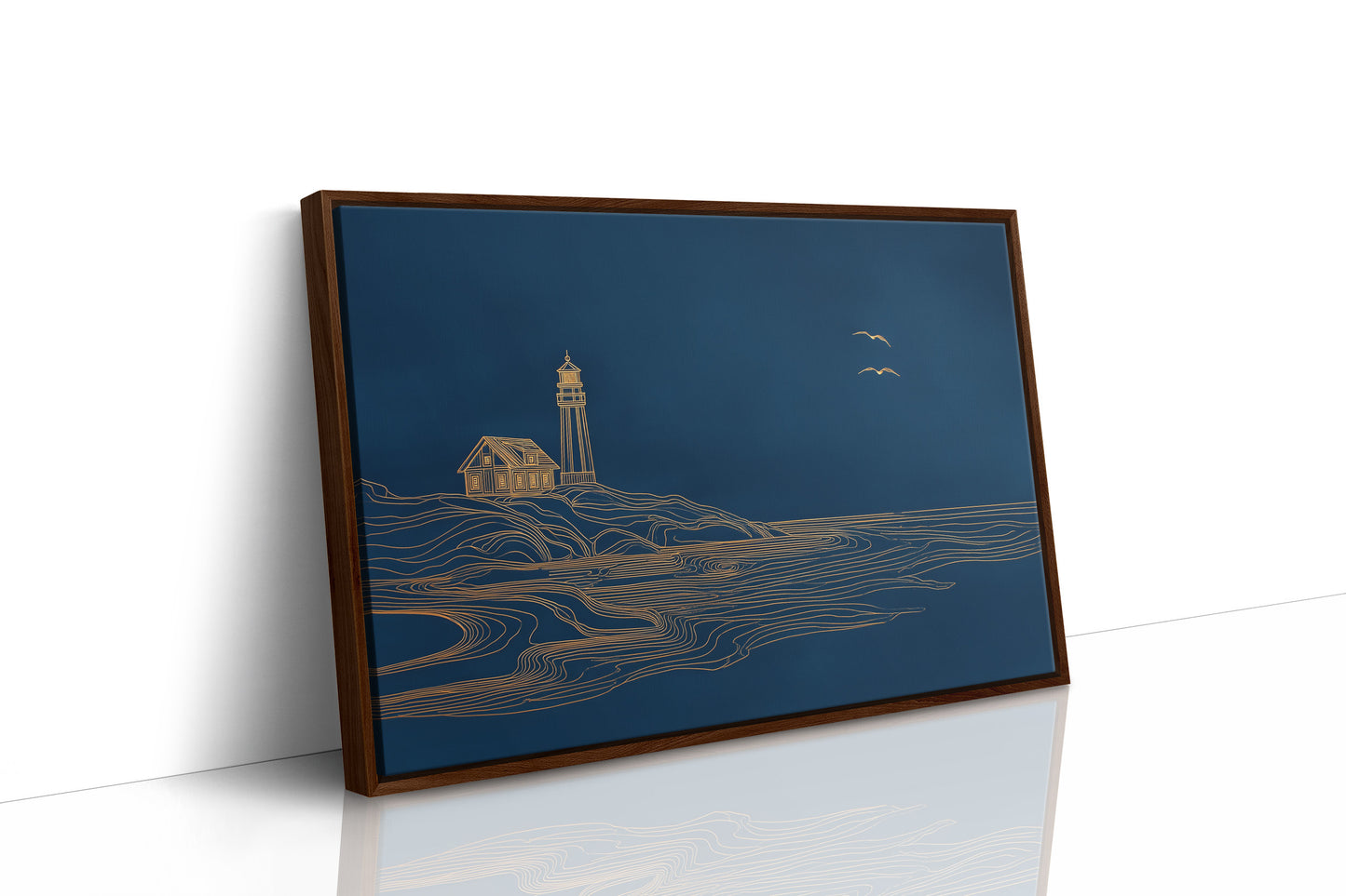 Coastal Beacon Awaits The Dawn