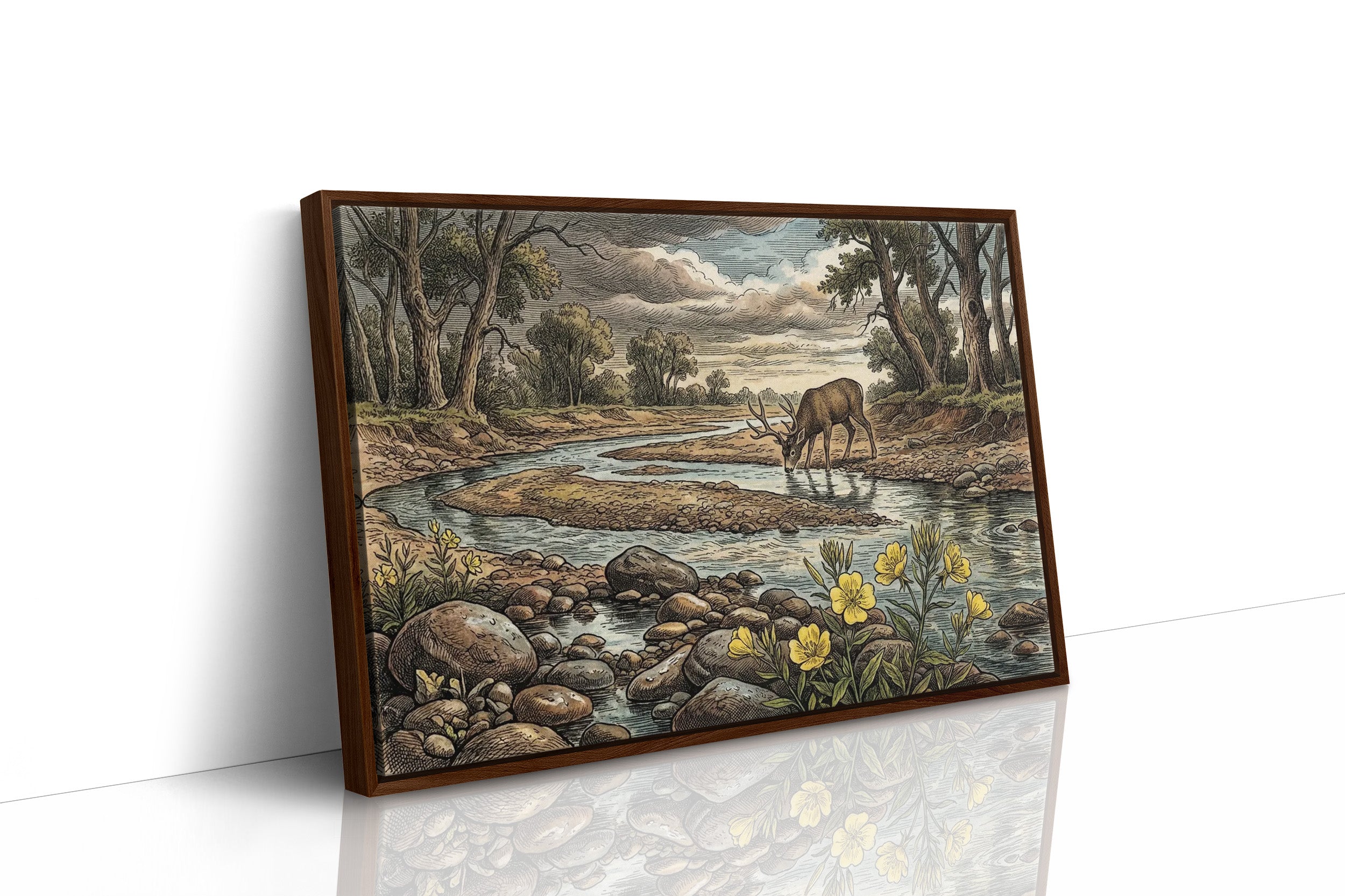 Buck at the River's Bend