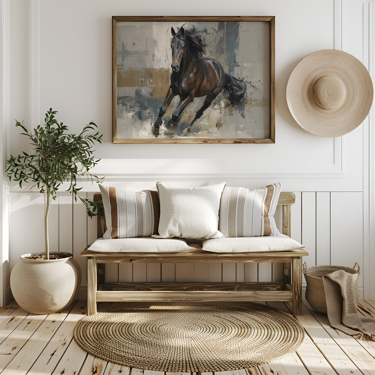 Untamed Spirit Breaks Through Storm