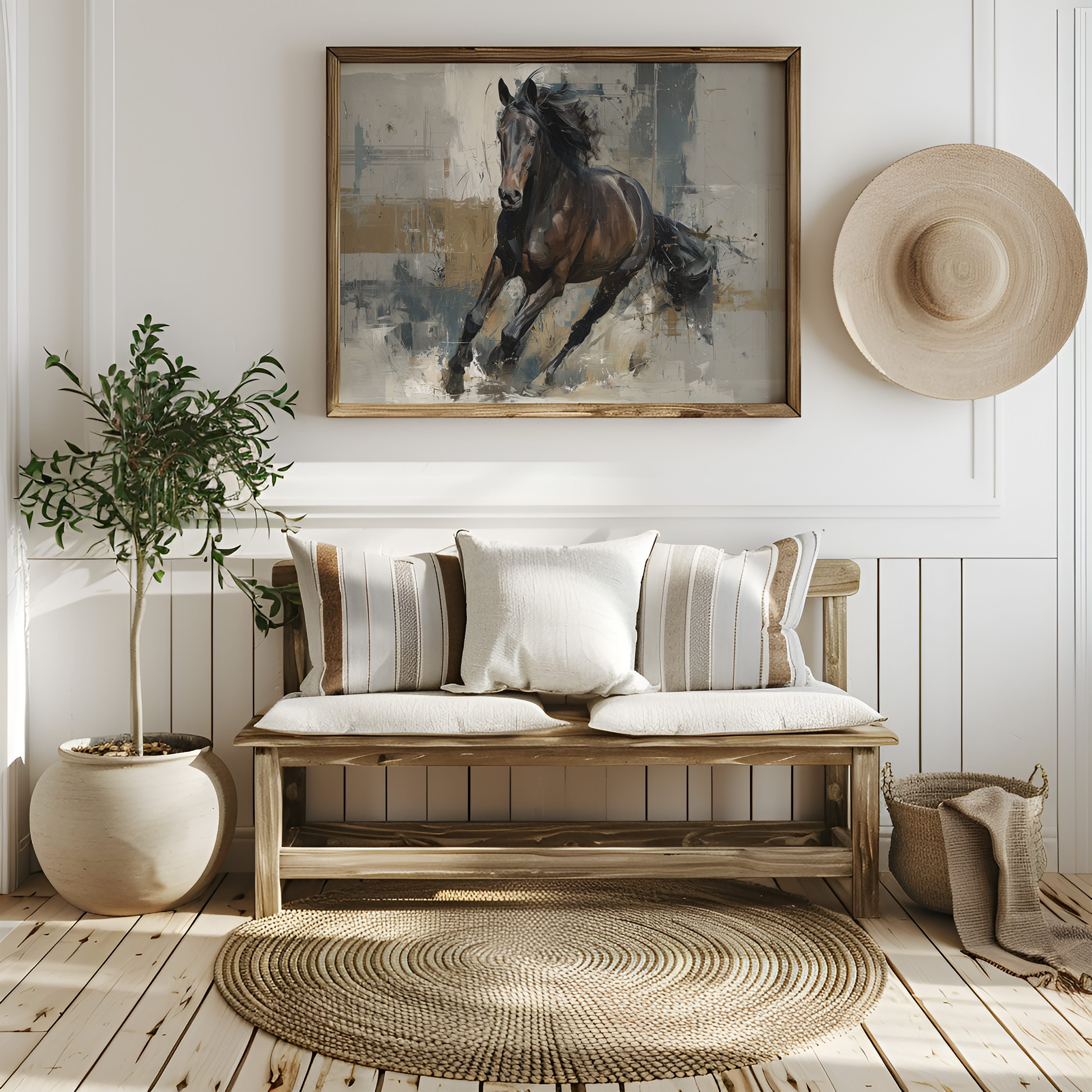 Untamed Spirit Breaks Through Storm