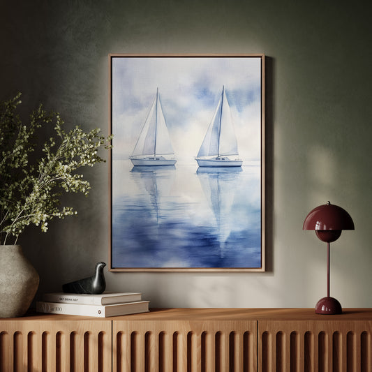 Two Vessels in Quiet Harmony