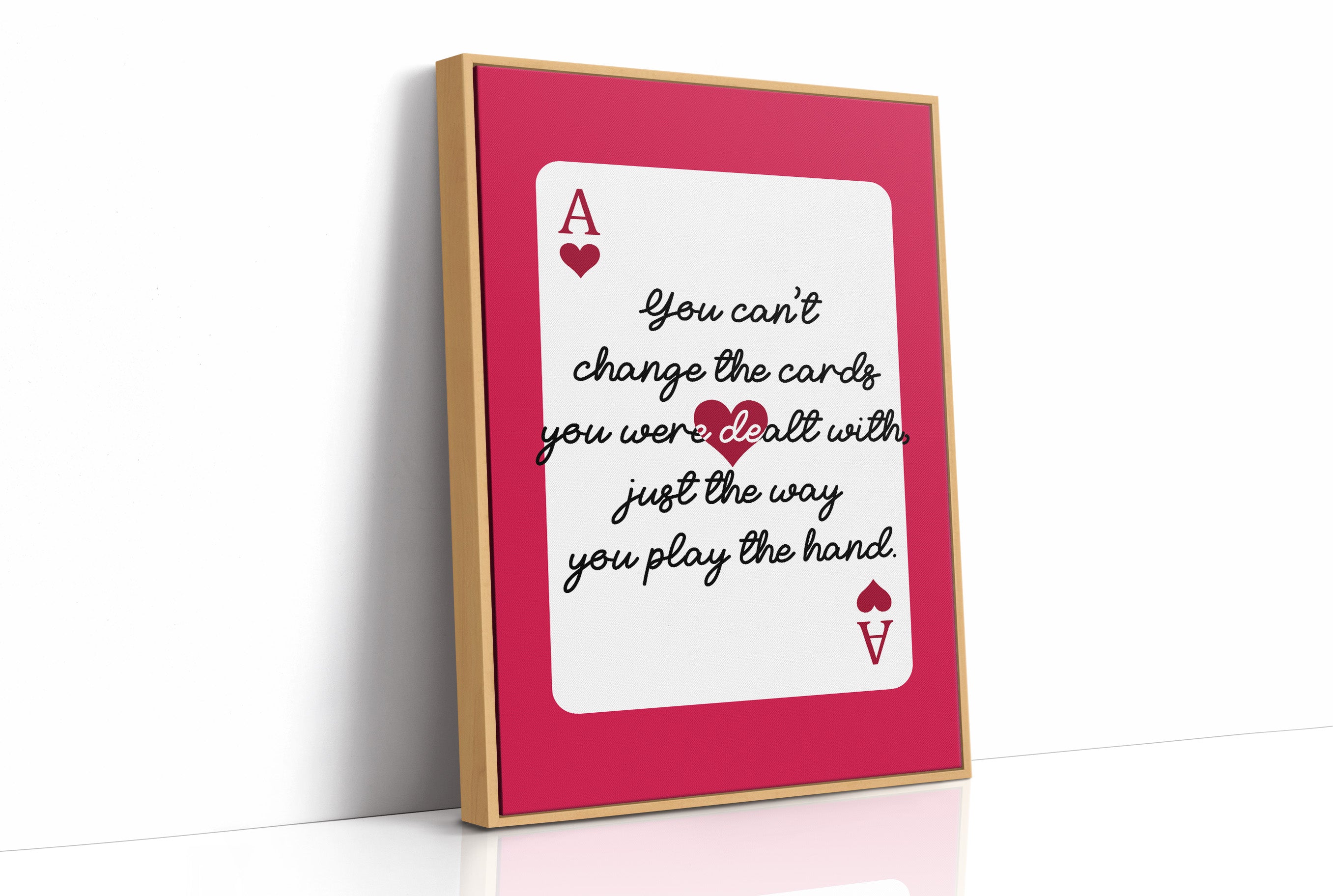 The Hand Is Yours to Play