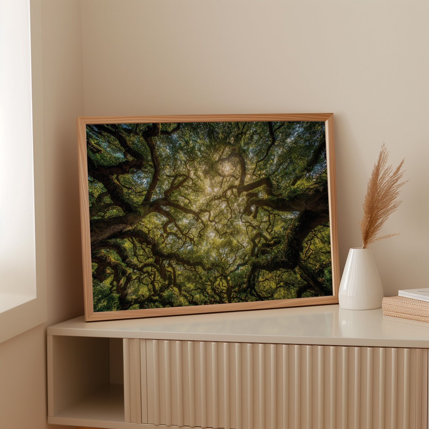 Ancient Oaks Weave Summer Light