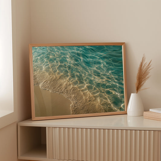 Sunlight Dances On Turquoise Tides
