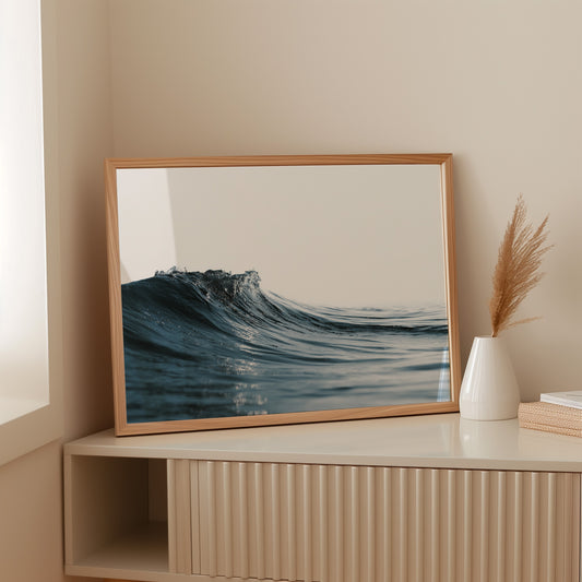 Ocean's Pulse Catches Morning Light