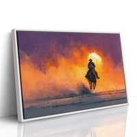 Riding Into the Sun