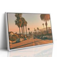 Golden Hour Coastal Drive