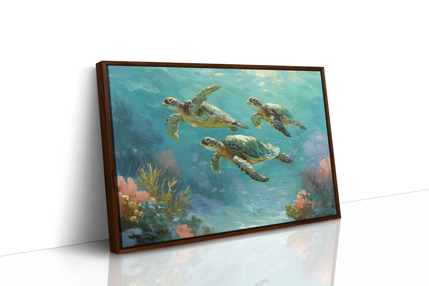 Ancient Voyagers Through Turquoise Depths